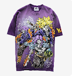 Warren Lotas x Dragon Ball "Jacket Guy" Sunfaded Purple HEAVY-WEIGHT Shirt