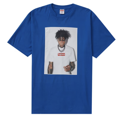 Supreme NBA Youngboy Tee Royal Blue