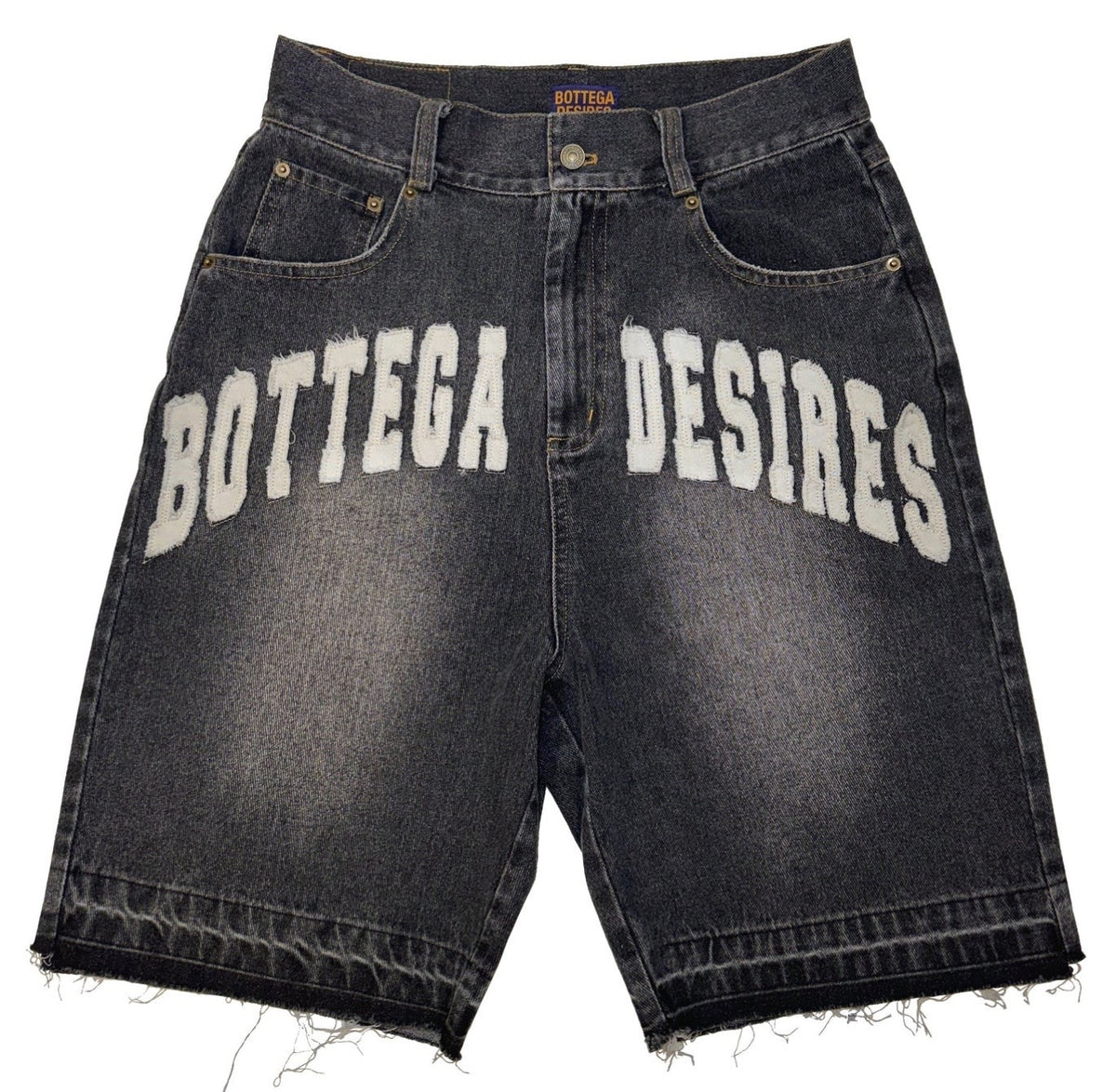 Bottega Desires Denim Shorts Black
