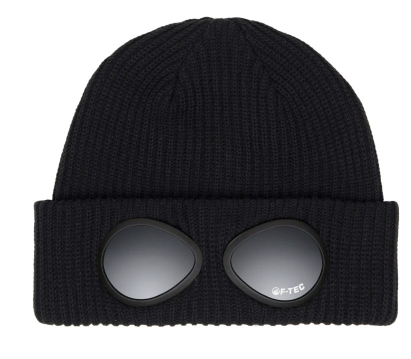 FTP  F-TEC GOGGLE LOGO BEANIE BLACK