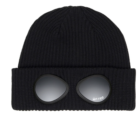 FTP  F-TEC GOGGLE LOGO BEANIE BLACK