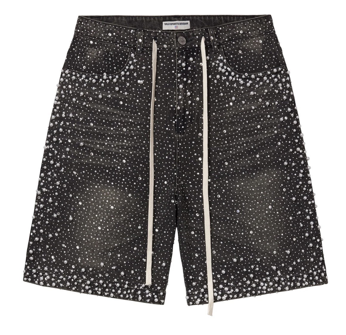 VALE FOREVER BLACK RAINSTORM JORTS