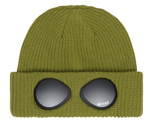 FTP  F-TEC GOGGLE LOGO BEANIE(OLIVE)