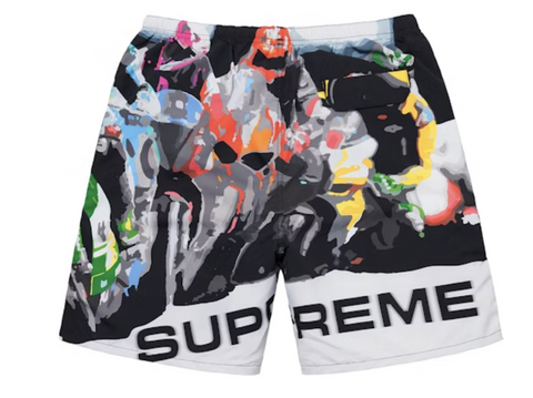 Supreme Racing Water Short Multicolor Pre-Owned