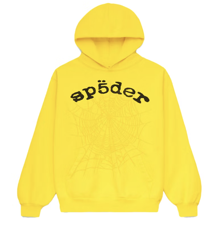 Sp5der Legacy Hoodie Yellow