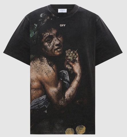 Off-White Bacchus Skate Black Tee