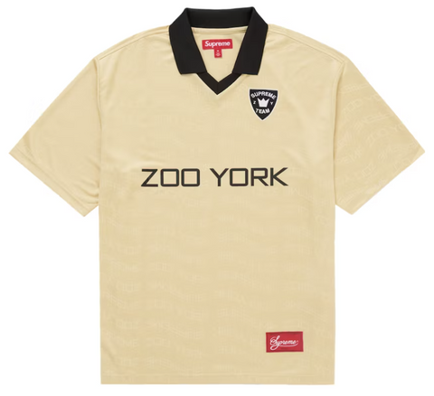 Supreme Zoo York Soccer Jersey Light Yellow