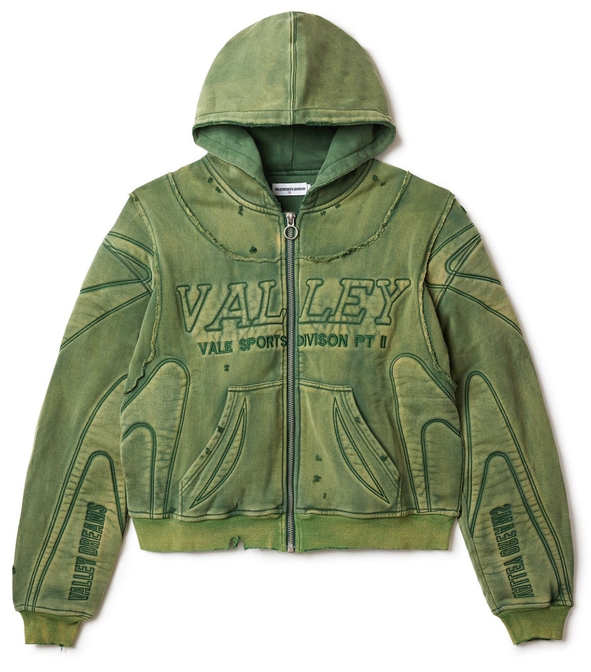 VALE FOREVER HULK ARMOR ZIP UP HOODIE