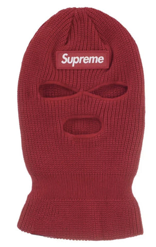Supreme Box Logo Balaclava Red