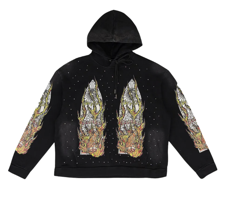 Who Decides War Long-Sleeve Hoodie Pre-Owned