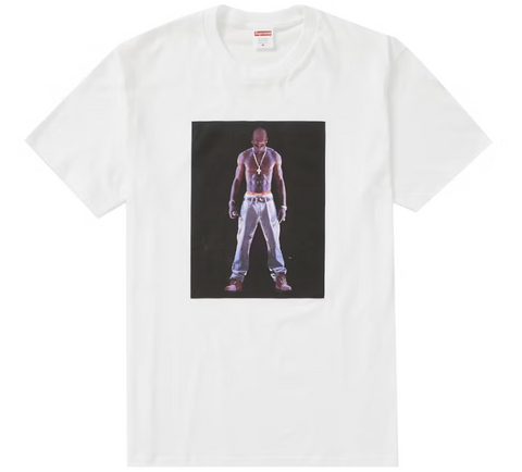 Supreme Tupac Hologram Tee White