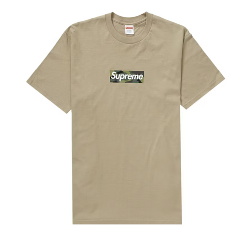 Supreme Box Logo Khaki Tee (FW23)