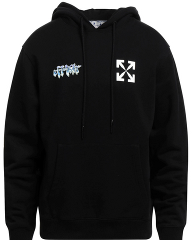 OFF-WHITE 90's Liquid Slim Hoodie