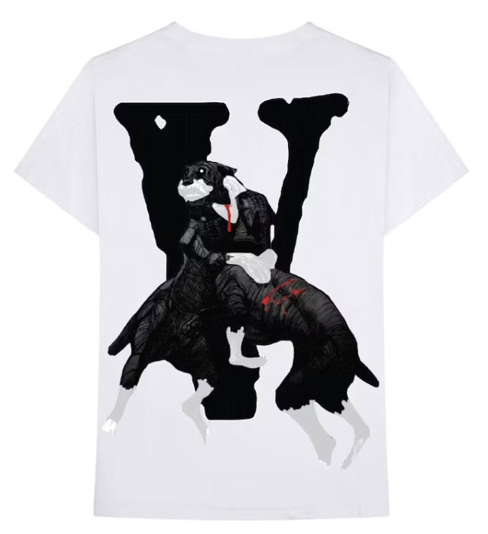 City Morgue x Vlone Dogs Tee White