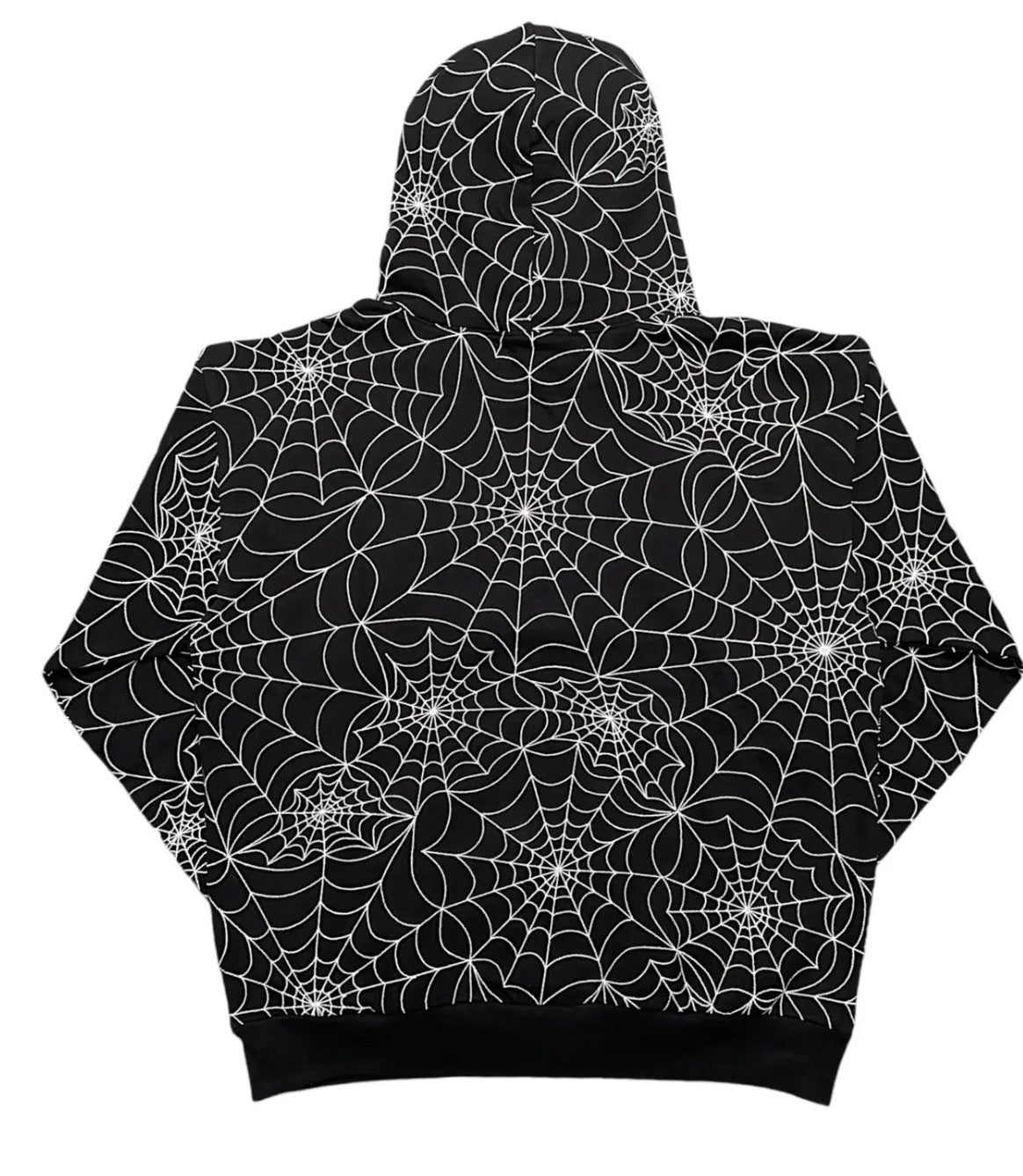 Sp5der Embroidered Web AOP Black