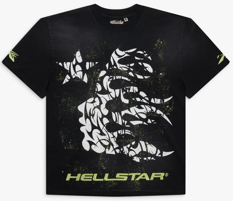 Hellstar Green Thorn Black Tee