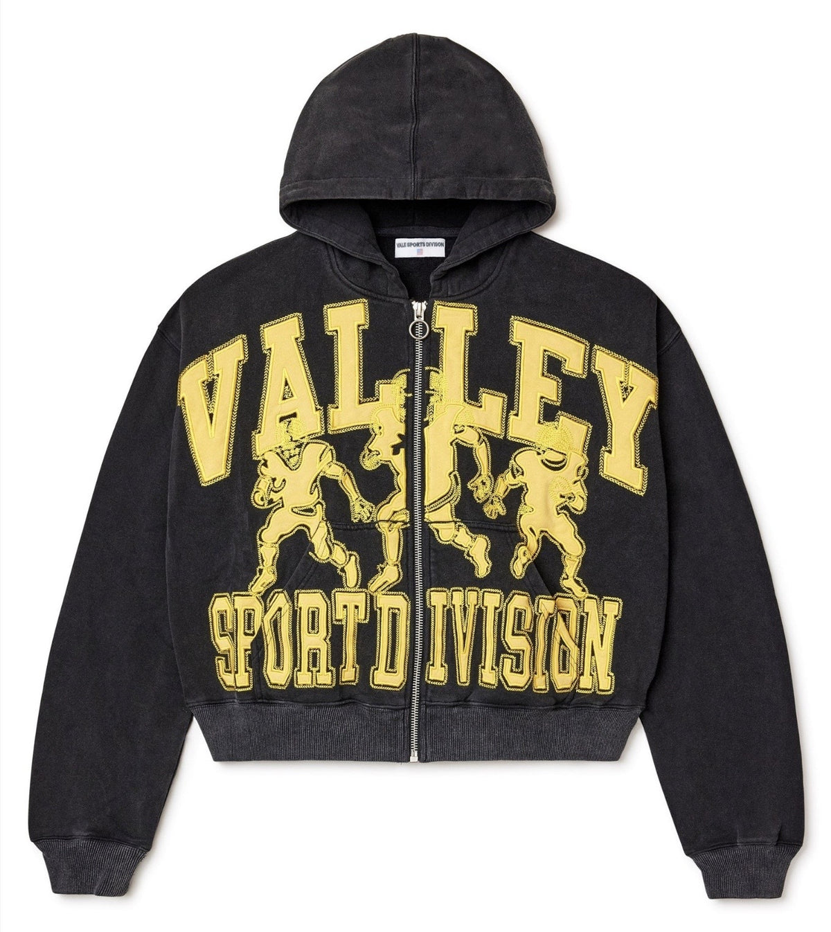 VALE FOREVER  FRIDAY BLACK ZIP UP
