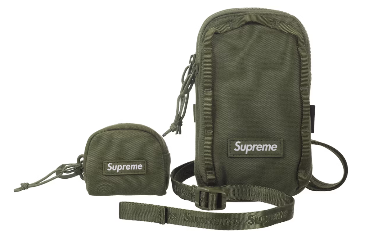 Supreme Camera Bag + Mini Pouch Olive