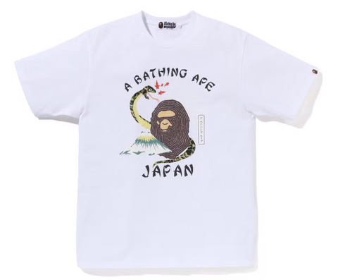 BAPE Japanese Culture White Tee