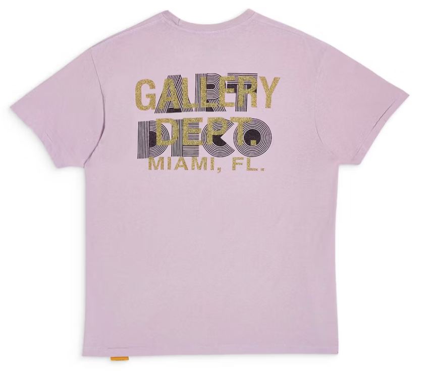 Gallery Dept. Art Deco Tee Lavender