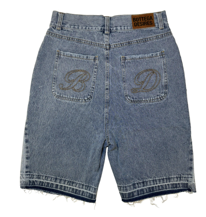 Bottega Desires DENIM SHORTS (BLUE)