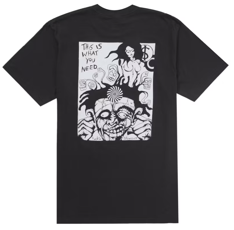 Supreme Fuckin Blowout Tee Black