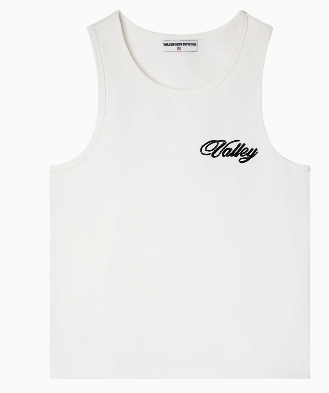 Vale Forever Slub Tank White