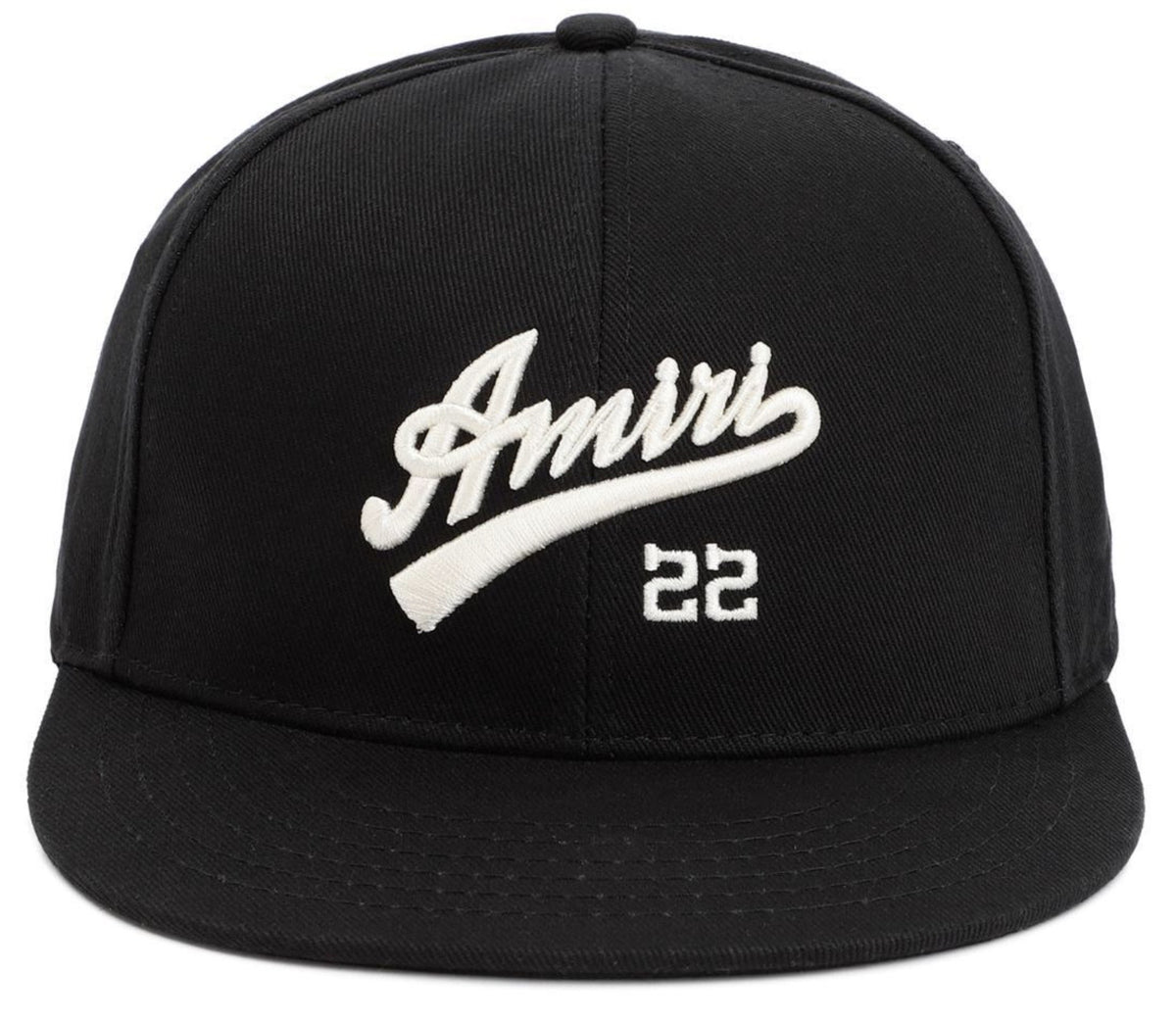 AMIRI Black 'Amiri 22' Fitted Cap