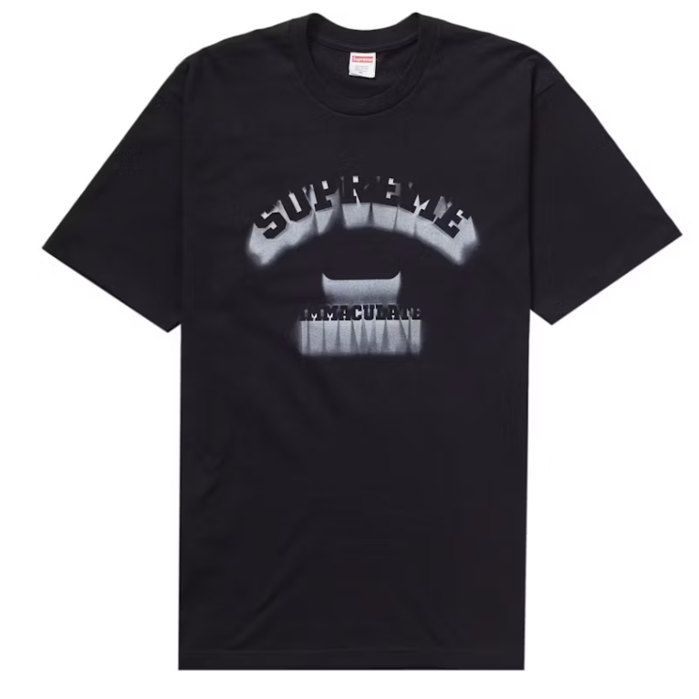 Supreme Shadow Black Tee