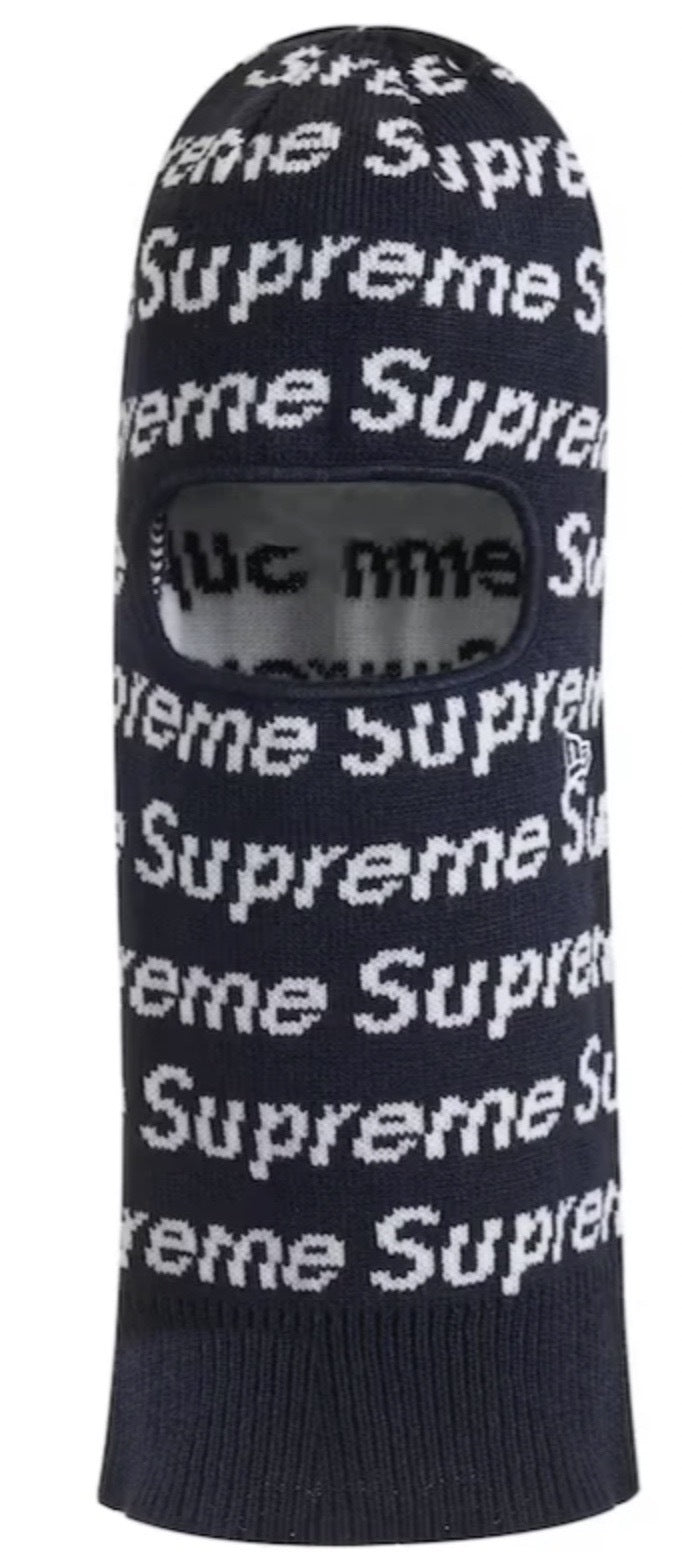 Supreme New Era Repeat Navy Balaclava