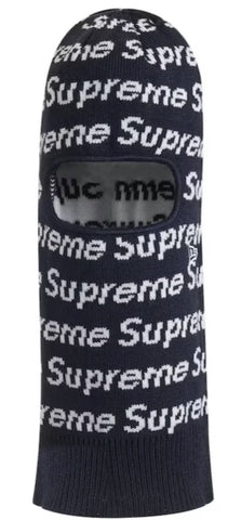 Supreme New Era Repeat Navy Balaclava