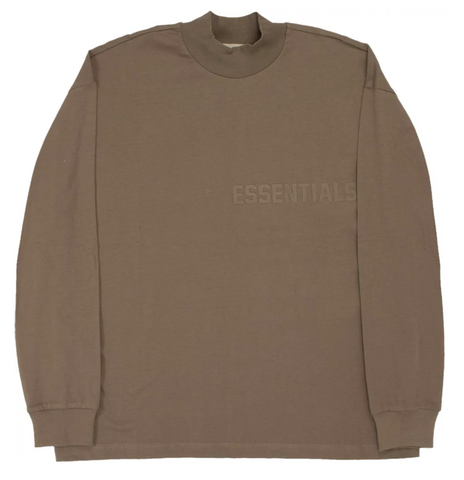 Fear of God Essentials Long-Sleeve Tee 'Wood'