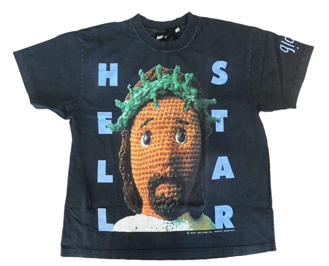 Hellstar Crochet Jesus Tee Pre-Owned