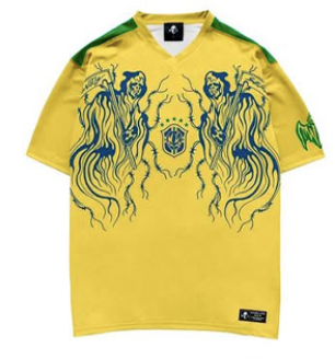 Warren Lotas Brasil Soccer Jersey