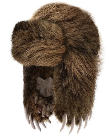 Bravest Studios Bear Claw Hat Brown
