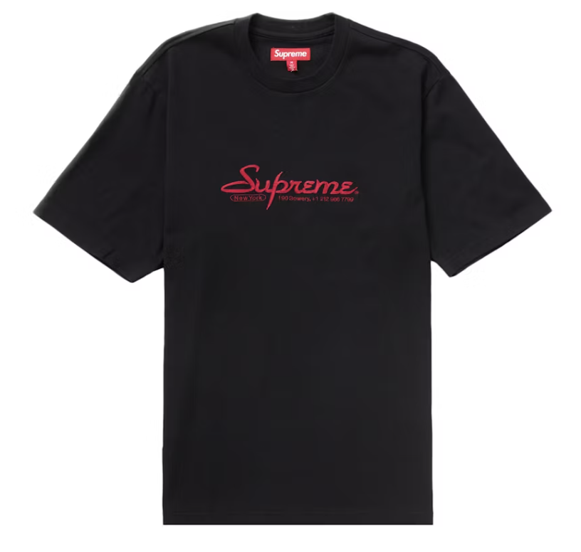 Supreme Contact S/S Top Black