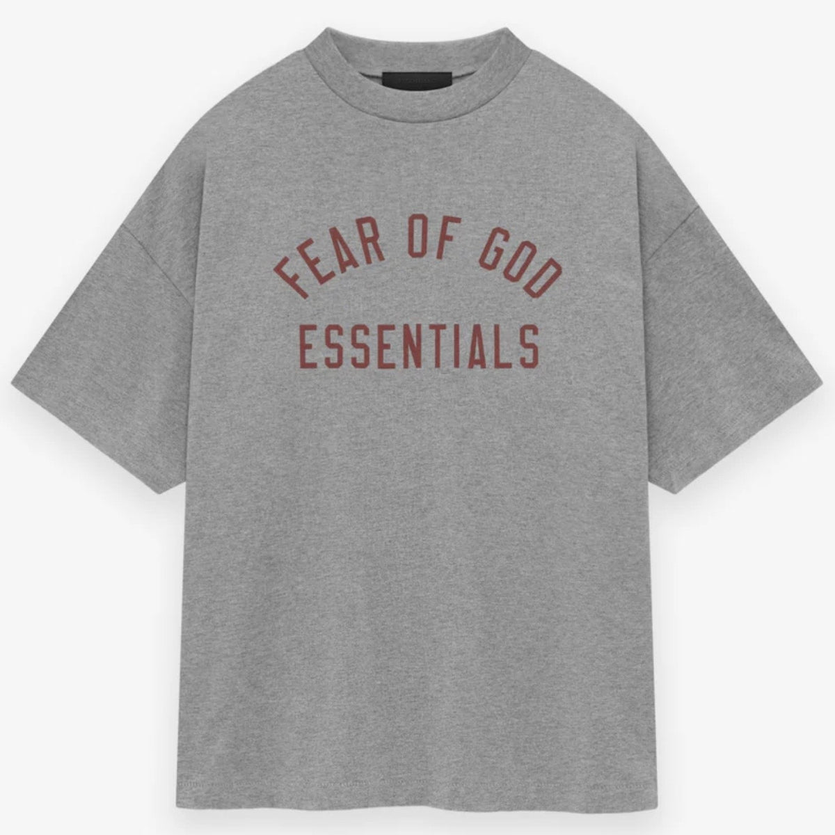 Fear of God Essentials Heavy Jersey Crewneck Tee Dark Heather