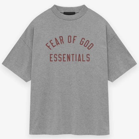 Fear of God Essentials Heavy Jersey Crewneck Tee Dark Heather