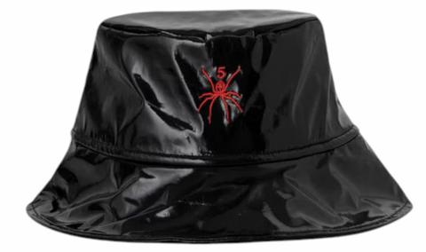 Sp5der Simple Bucket Hat Black