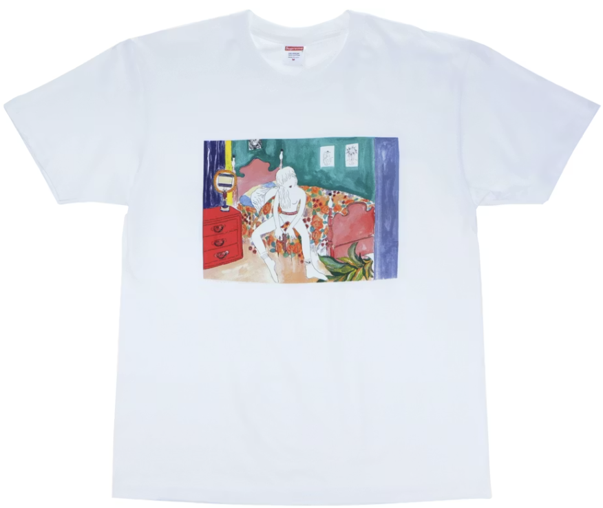 Supreme Bedroom Tee White Pre-Owned