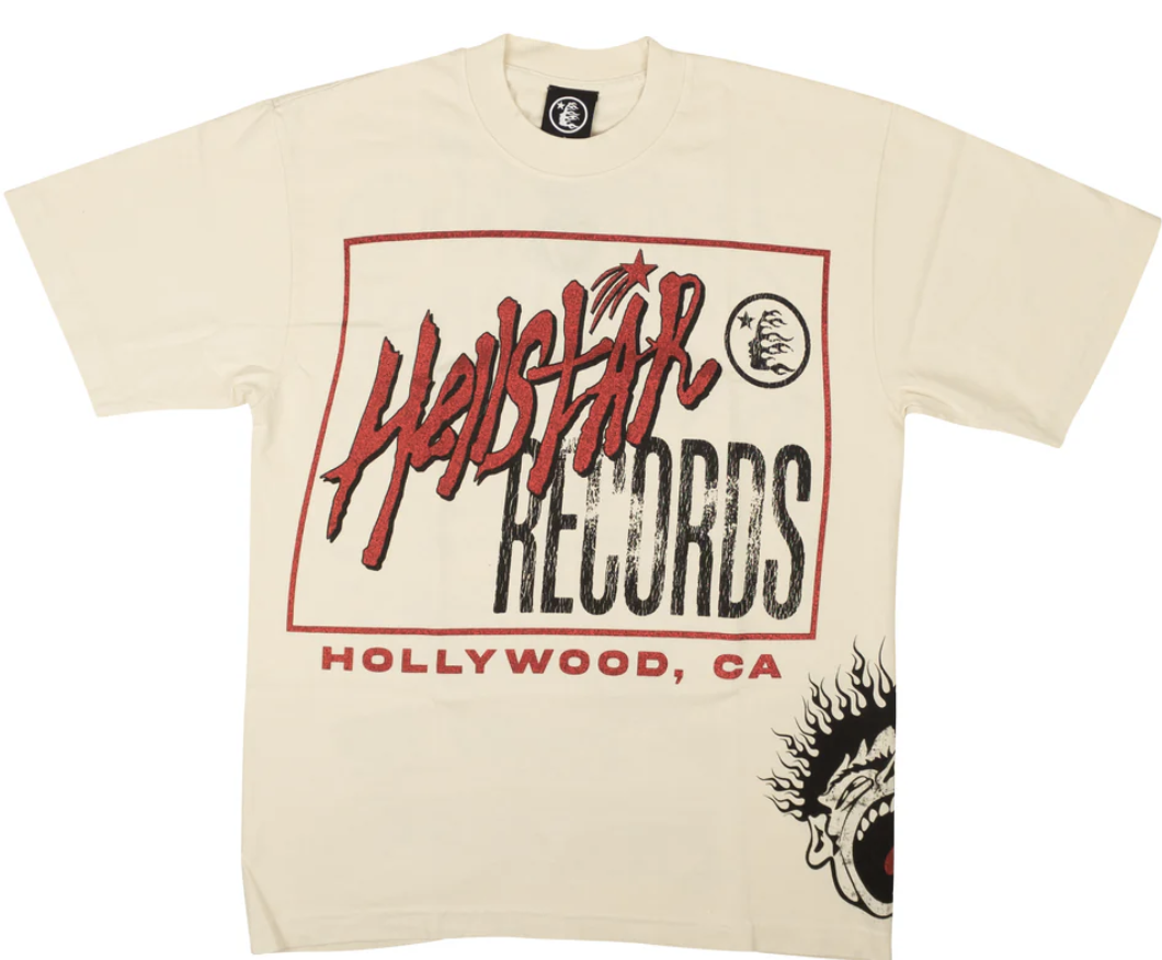 Hellstar Records Cream Tee Pre-Owned