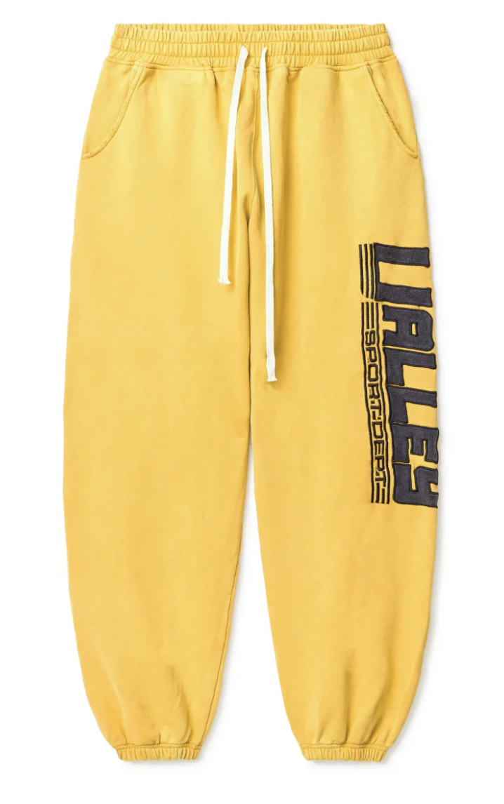 VALE FOREVER YELLOW SPORT SWEATS