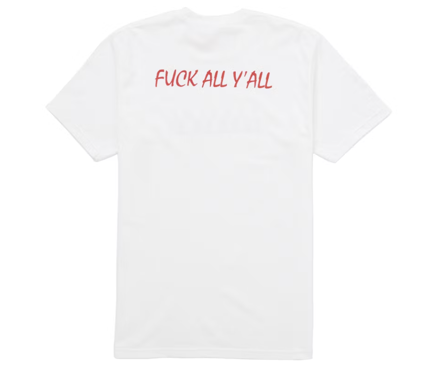 Supreme Split Tee (FW25) White