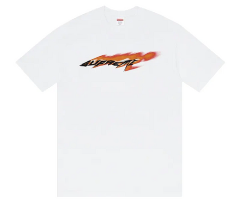 Supreme Wind Tee White/Orange