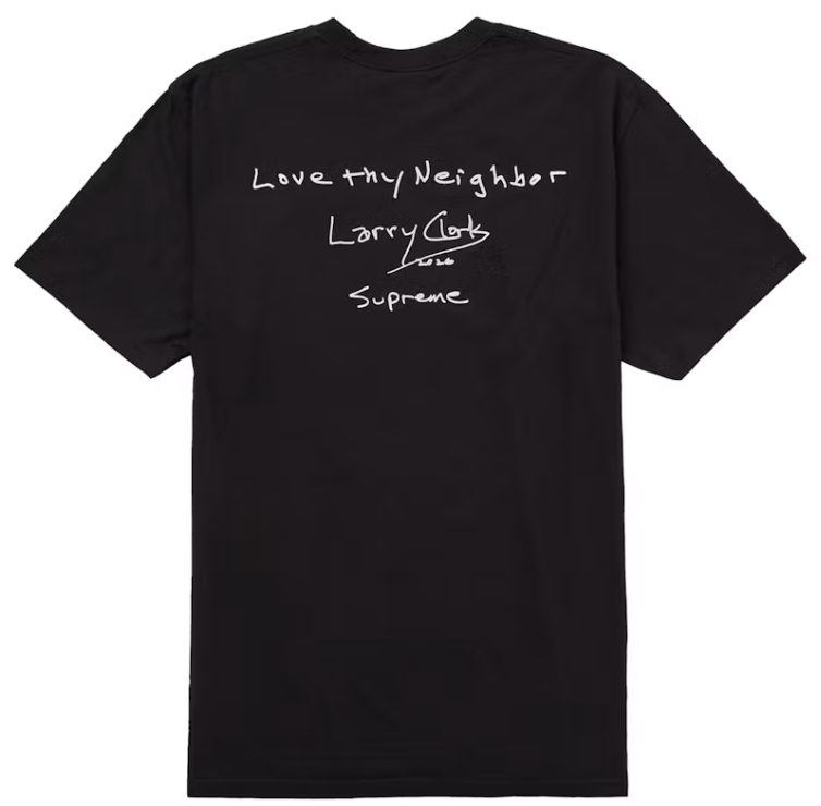 Supreme Larry Clark Neighbor Tee Black