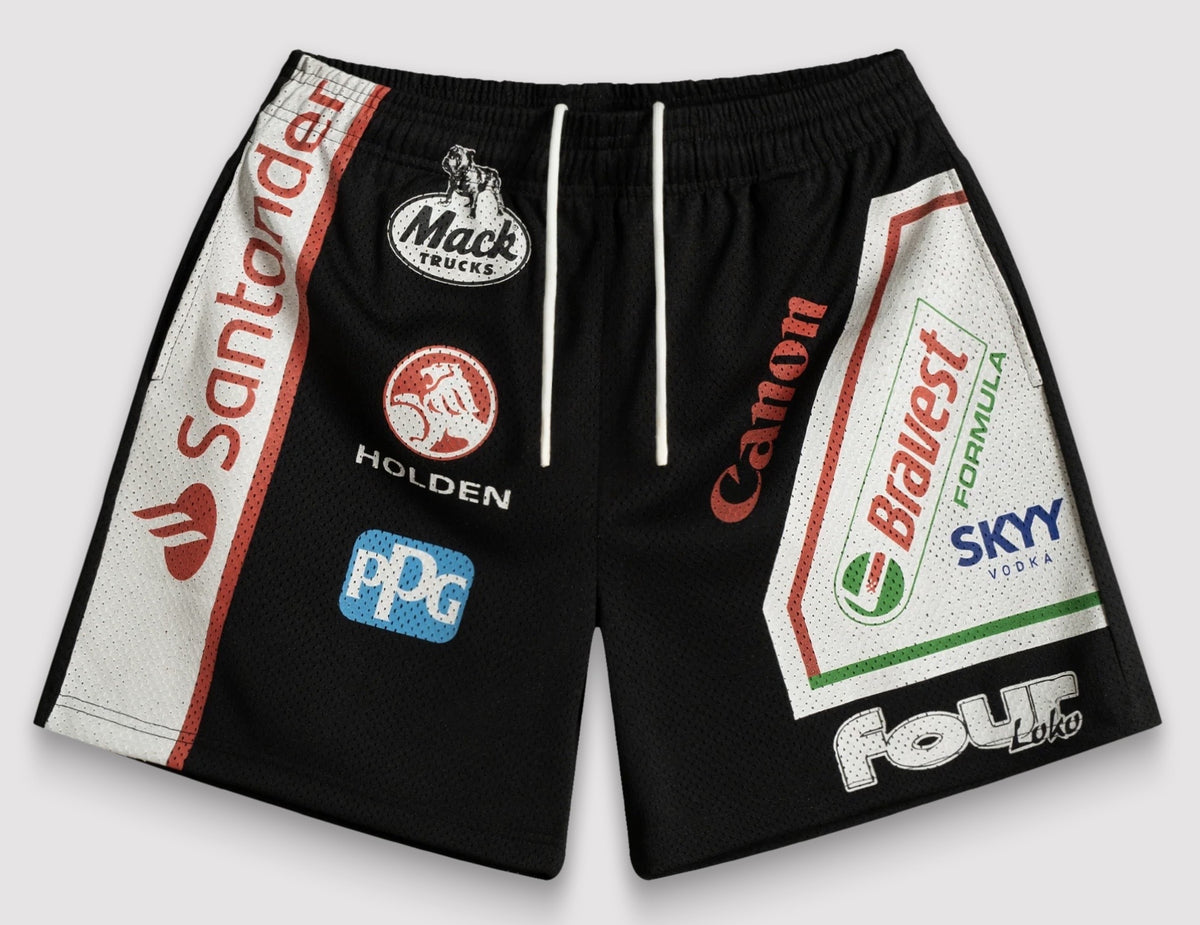 Bravest Studios Sponsor Short Black