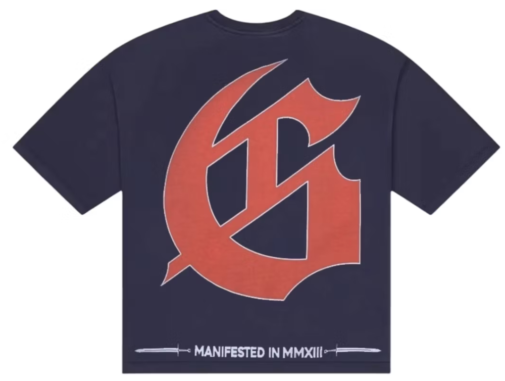 Godspeed Sea Sick T-shirt Navy Pre-Owned