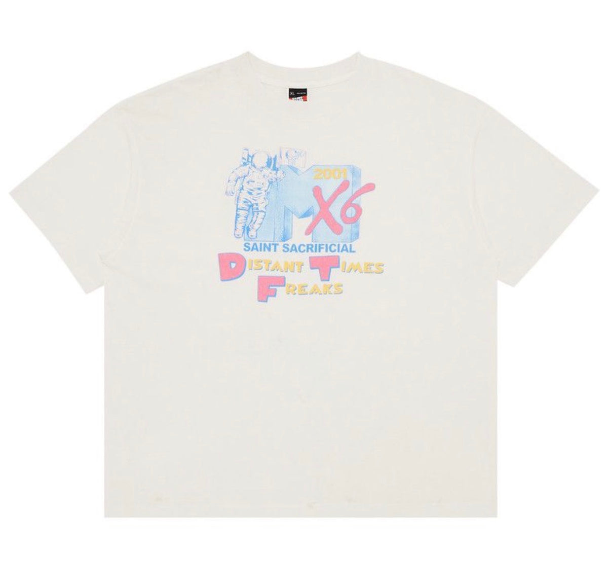 SAINT MXXXXXX ASTRO T-SHIRT WHITE