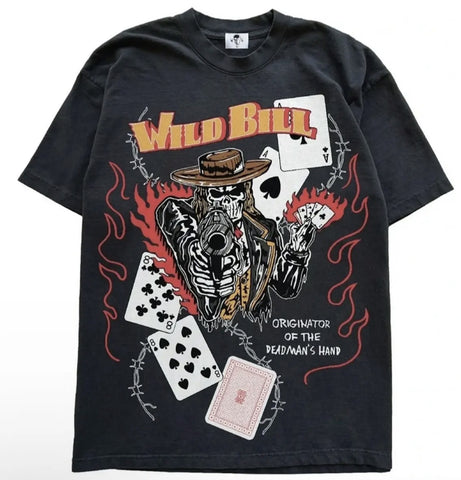Warren Lotas "Wild Bill" Black Tee