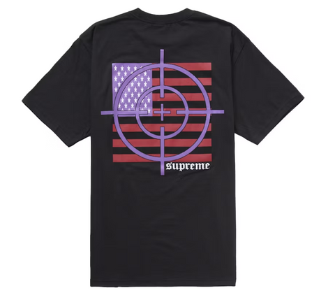 Supreme Target Tee Black